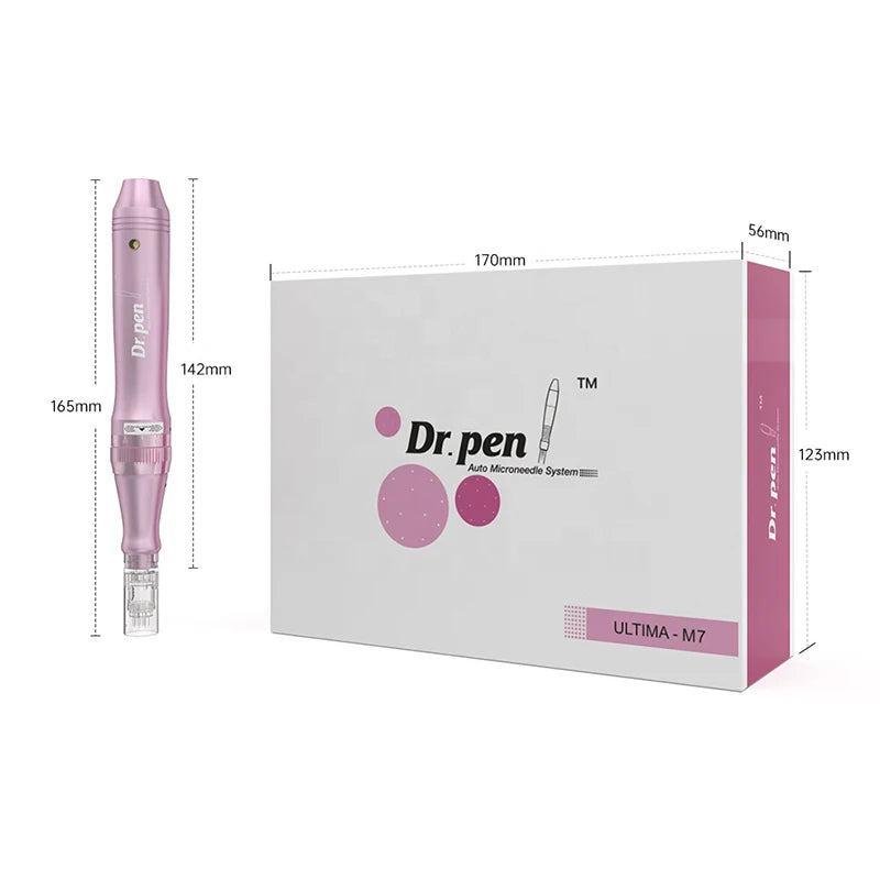 Pluma Microneedle Inalámbrica MISS PINK con Aguja de 12 Pines