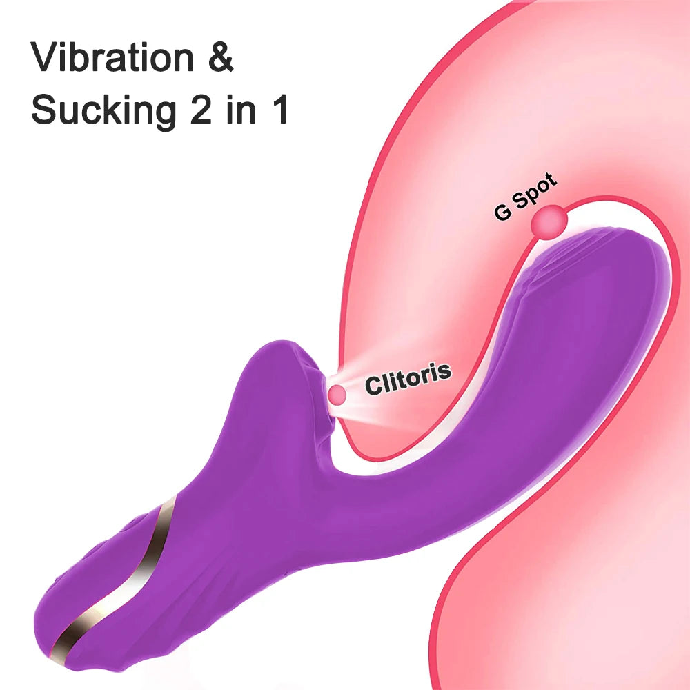 Vibrador de Succión Clitorial TLUDA: 20 Modos Estimulantes 🌟