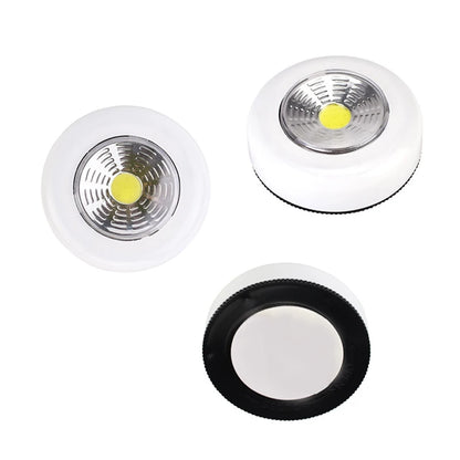 Foco LED COB con Adhesivo para Armarios: Iluminación Inalámbrica Duradera 🌟