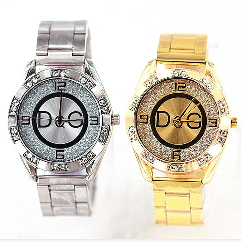 Reloj de Mujer DQG Crystal Quartz - Lujo y Elegancia en un Solo Diseño