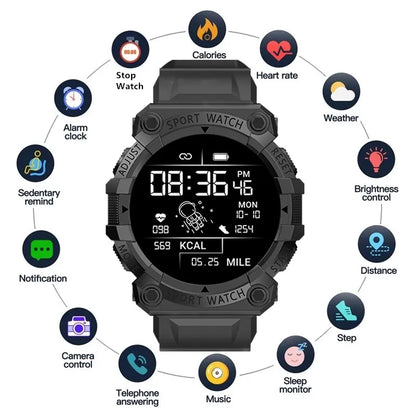 Smartwatch FD68S de OPUYYM: Controla tu Bienestar en Todo Momento 🌟