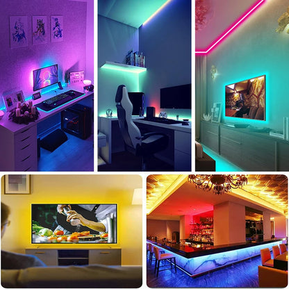 Luces LED RGB para TV con Control de 3 Teclas 🌈