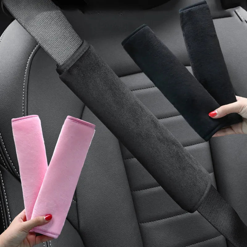 Protectores de Cinturón de Seguridad de Coche - Set de 2, ¡Viaja Seguro y Cómodo! 🚗