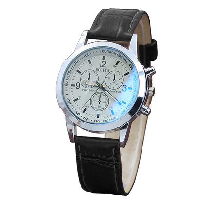 Reloj Digital de Correa de Cuero de Lujo para Hombres y Mujeres 🌟