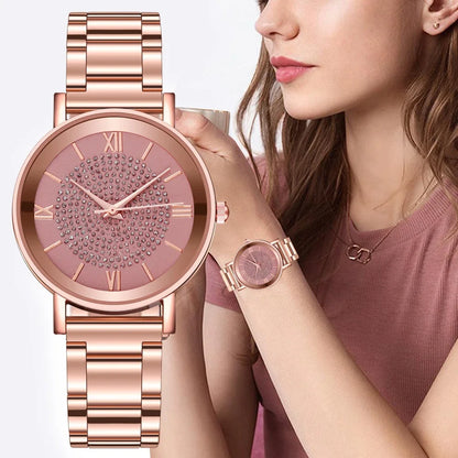 Reloj de Lujo Vintage para Mujer - HEZHUKEJI 🌟