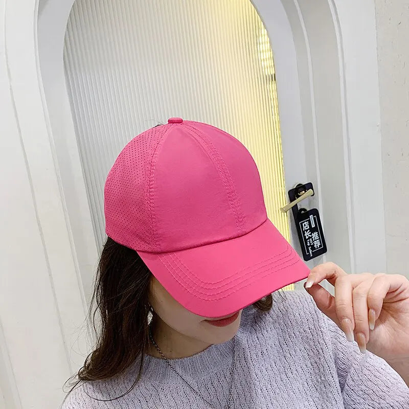 ¡Gorra Mujer Verano Estilo y Protección!🧢