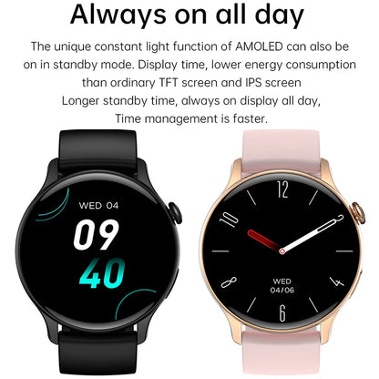 Smartwatch Xiaomi Nuevo 1.43" Pantalla Completa Bluetooth Llamada Ritmo Cardíaco sueño Varios Deportes