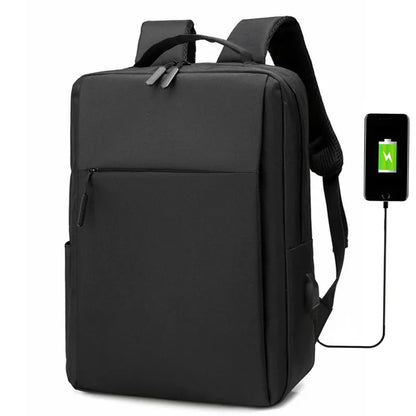 Mochila para Hombre de Nylon 15,6 Pulgadas con Carga USB