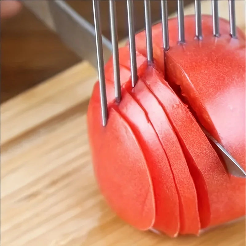 Tenedor Cortador de Verduras y Frutas de Acero Inoxidable con Mango Ergonómico - Elegancia y Eficiencia en tu Cocina ¡Ordena el tuyo hoy! 🍽️✨