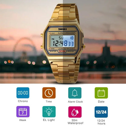 Reloj Digital Skmei 1123 Resistente al Agua HeartSymbol🔥