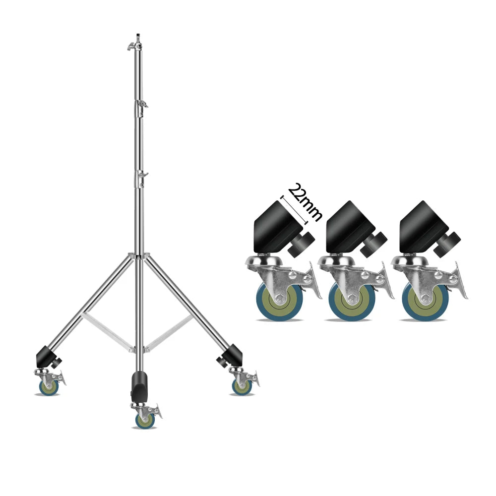 Ruedas para Estudio de Fotografía Universal Pro 3 - Control y Precisión Profesional 📸