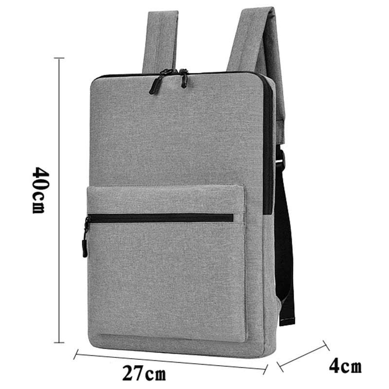 New Ultra-thin Laptop Backpack for 14" 15.6" Laptop Man Bag Multi-use Women Men Work Bag Waterproof Thin Computer Backbag