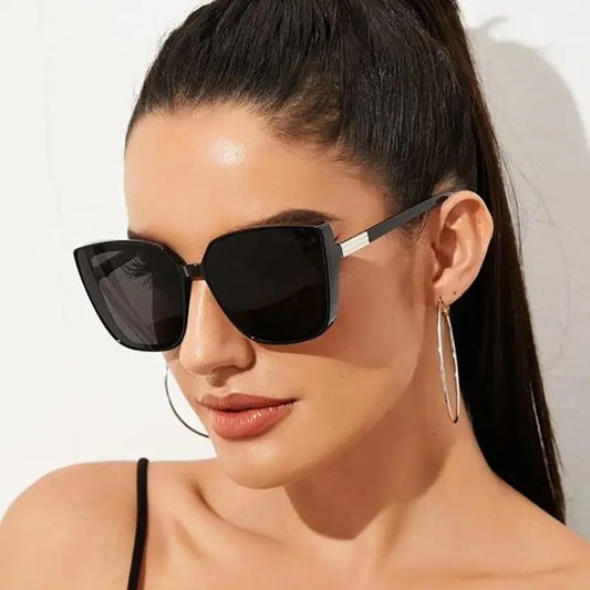 Gafas Sol Vintage CAT EYE Negro - ¡Deslumbra con Estilo! 🌟