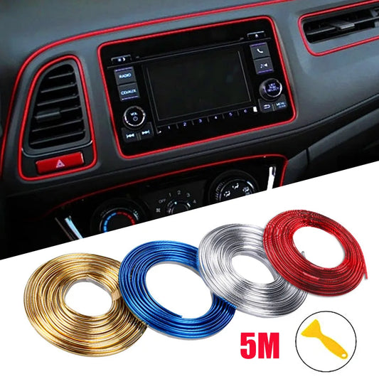 Tiras Decorativas Flexibles para Coche 🚗