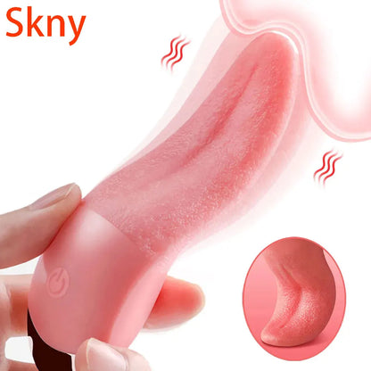 Vibrador Lengua 10 Modos para Mujeres - Placer Sensorial de Alta Gama