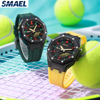 Reloj Digital SMAEL 8088 Waterproof: ¡Estilo y Funcionalidad para el Hombre Activo!