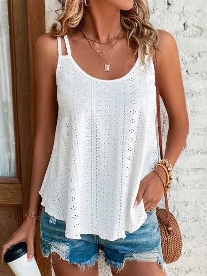 Top Verano Boho Chic Mujer Talla Grande HEYTOAI 🌺