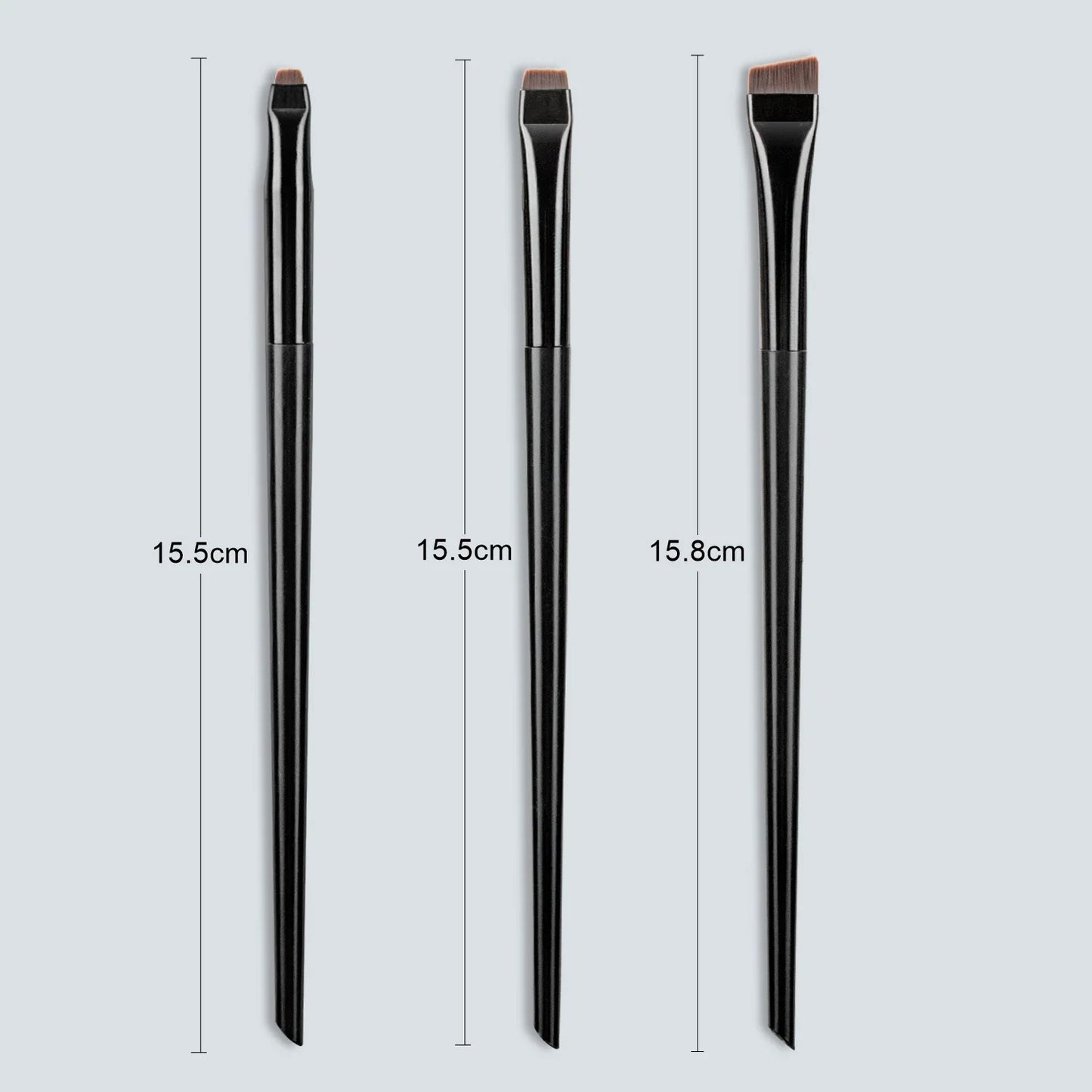 Set de Pinceles Blade Eyeliner & Eyebrow: Delineado Perfecto 🖌️