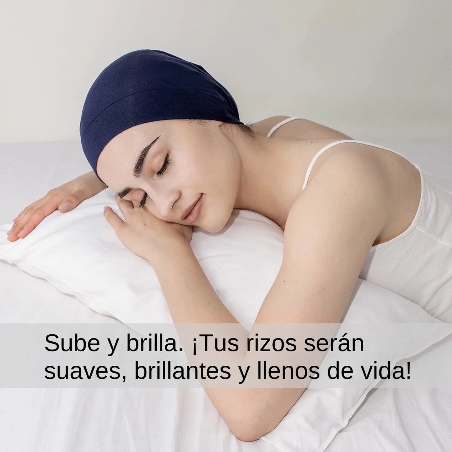 ¡Gorro de Satén RUNMEIFA para un cabello sin frizz! 🌟 ¡Despierta con un cabello radiante todos los días! 🌺