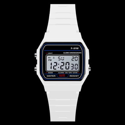 Reloj Digital de Lujo Unisex con Pantalla LED Resistente al Agua