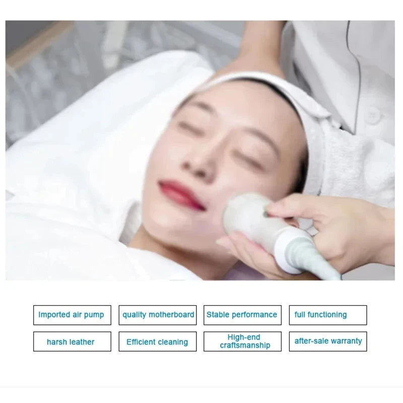 Máquina de Dermabrasión H2O2 Hydro Aaqua Peel: Piel Suave y Radiante ¡en Casa!