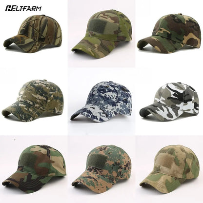 Gorra Camuflada Táctica Ajustable HELTFARM 🧢