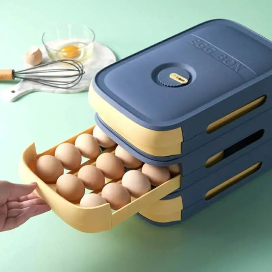 Organizador de Huevos para Refrigerador: Mantén Tus Huevos Frescos y Organizados 🥚