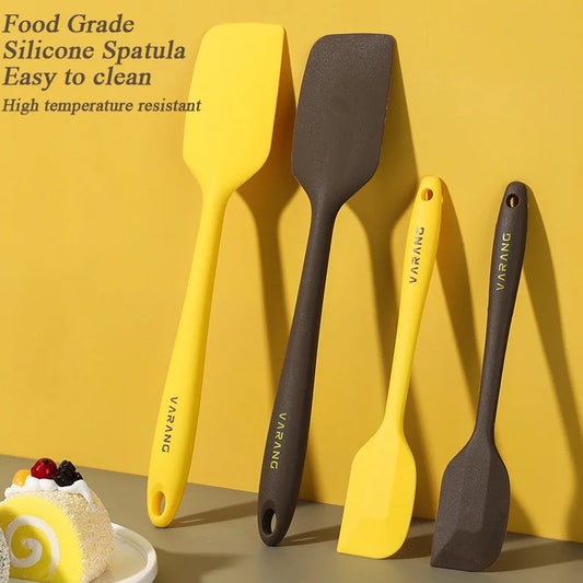 Set de 2 Espátulas de Silicona de Lujo para Cocina y Repostería