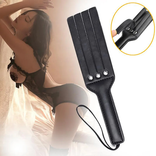 Flogger de Cuero PU SZYFINADULT: Potencia la Pasión y el Romance 🌹