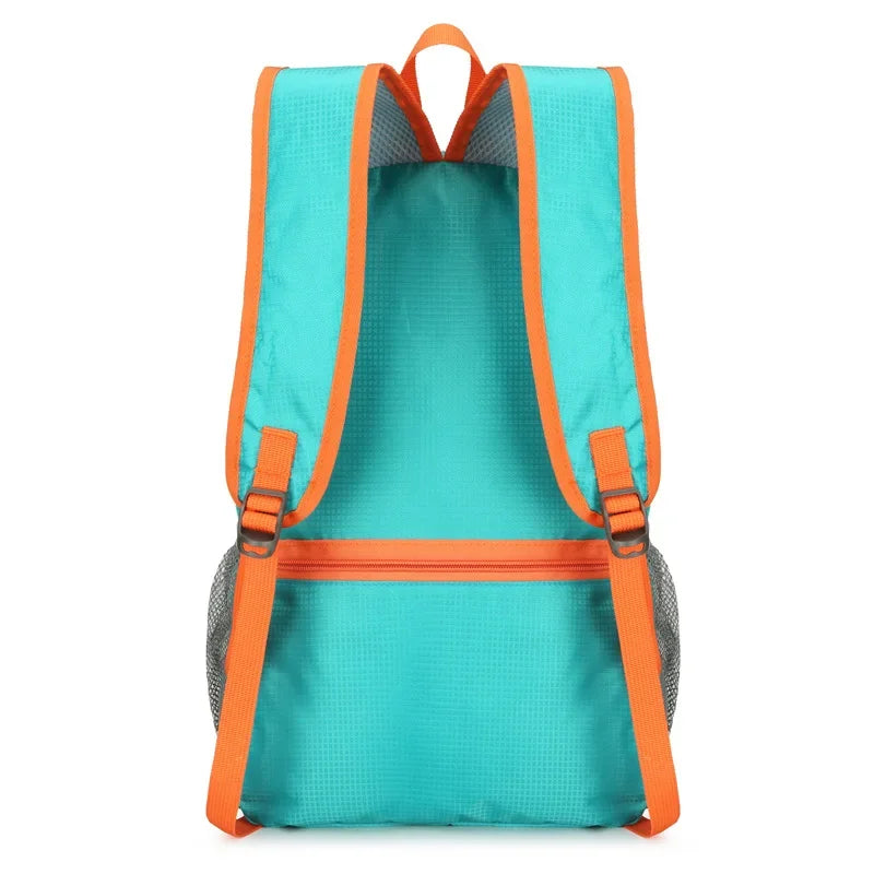 New Men's  Outdoor Backpack Foldable Ultra Light Oxford Cloth Hiking Backpack Multifunctional Leisure Backpack Travel Bag