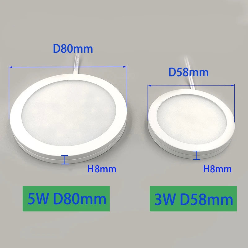 Foco Empotrado LED Slim Plafoniera 5W Treefores - ¡Iluminación Potente y Elegante!