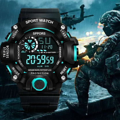 Reloj Digital Deportivo zkceenier: Estilo y Funcionalidad en Uno solo.