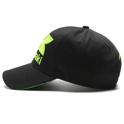 Gorra de Béisbol Kawasaki Genuine con Detalles Bordados - Envío Rápido 🧢