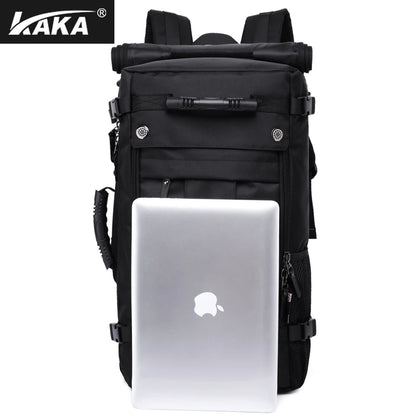 KAKA 50L Waterproof Travel Backpack Men Women Multifunction 17.3 Laptop Backpacks Male outdoor Luggage Bag backpacks Best quality