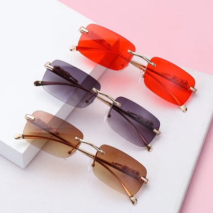 Gafas de Sol Rimless KLASSNUM: ¡Estilo Salvaje y Protección UV en un Solo Lugar! 🐆🔥