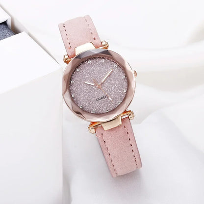 Reloj de Mujer de Cuero de Lujo Moonbiffy