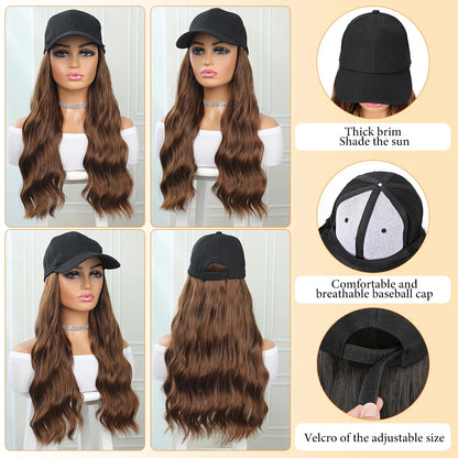 ¡Gorra de Béisbol con Extensiones para un Look Instantáneo! 🧢💁‍♀️