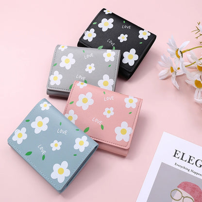 Monedero HARKO: Cartera de Mujer con Diseño de Flores 🌸