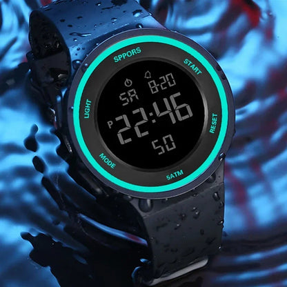 Reloj Electrónico de Moda Waterproof LED para Hombre by MOONBIFFY