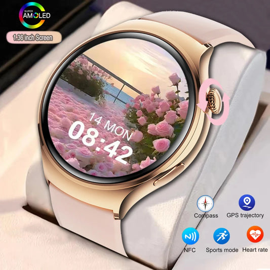 Reloj inteligente Huawei GT4 Mini para mujer: Moda y Funcionalidad.