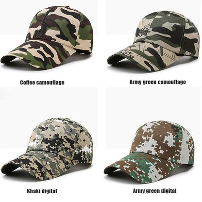 Gorra Camuflaje Tactical Military para Hombre Adulto - Protección Solar y Envío Rápido