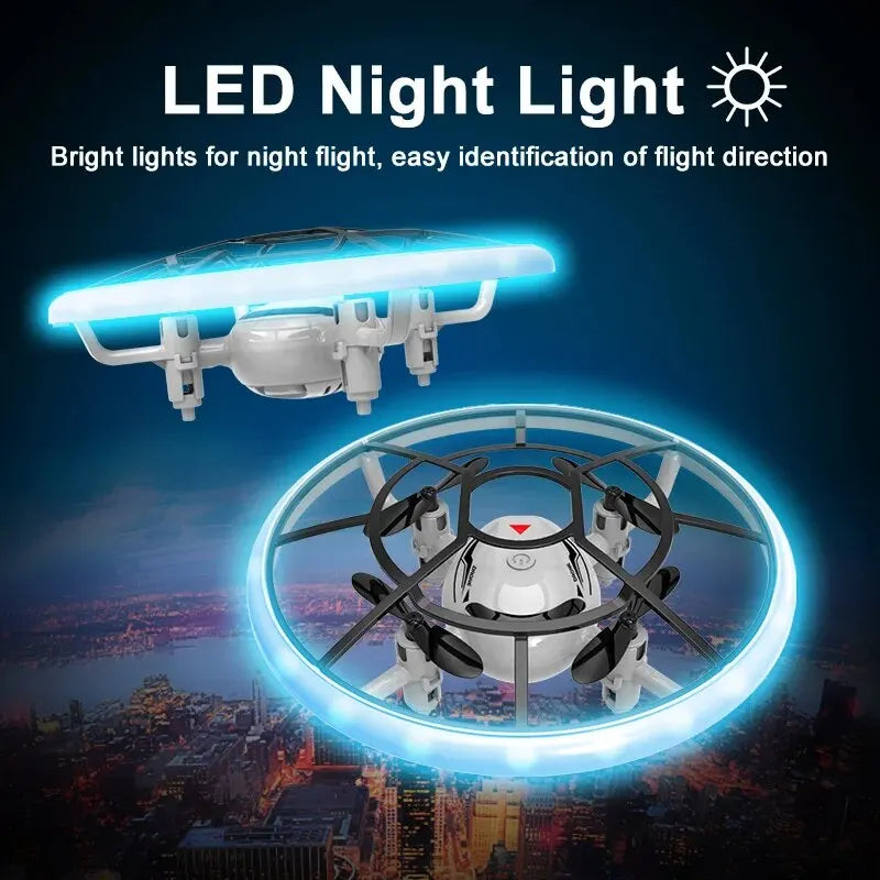 Mini Drone con Luz LED: Diviértete volando en cualquier lugar 🚁