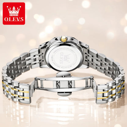 Reloj de Pulsera OLEVS Mujer: Lujo y Elegancia en Dorado 2022 🌟