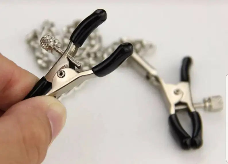 Pinzas para Pezones con Cadena - BDSM Kink Fetish 🌟