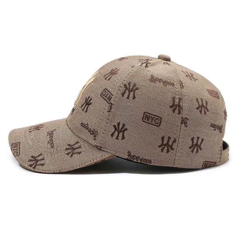 Gorra de Béisbol Unisex con Bordado de Letras - Protección Solar y Estilo Exclusivo 🌟