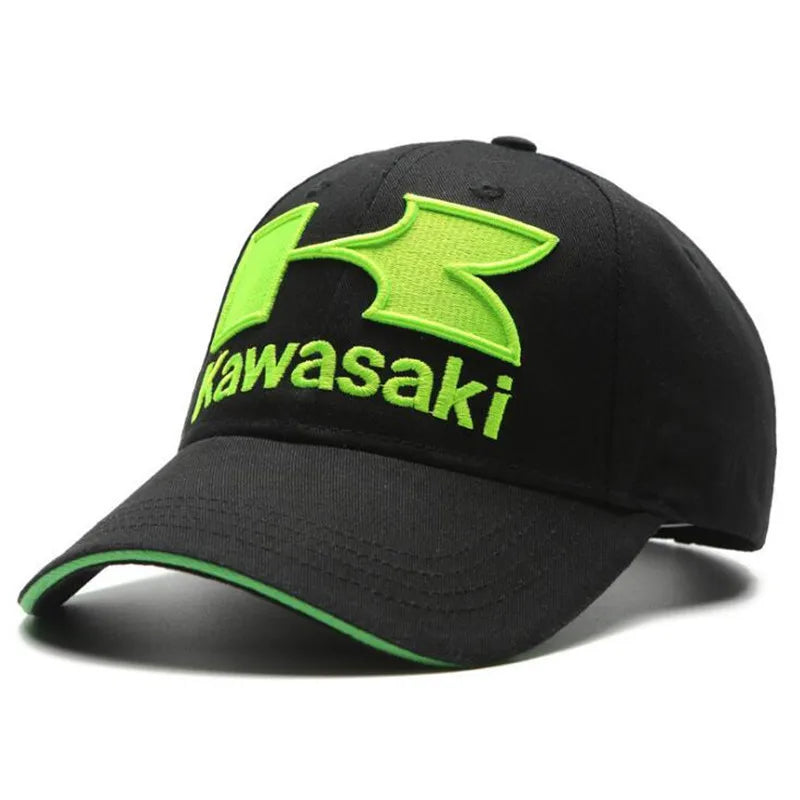 Gorra de Béisbol Kawasaki Genuine con Detalles Bordados - Envío Rápido 🧢