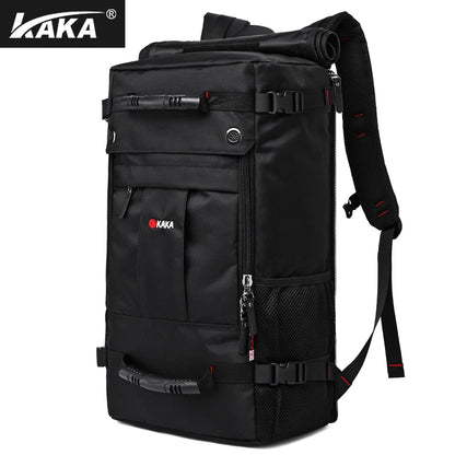 KAKA 50L Waterproof Travel Backpack Men Women Multifunction 17.3 Laptop Backpacks Male outdoor Luggage Bag backpacks Best quality