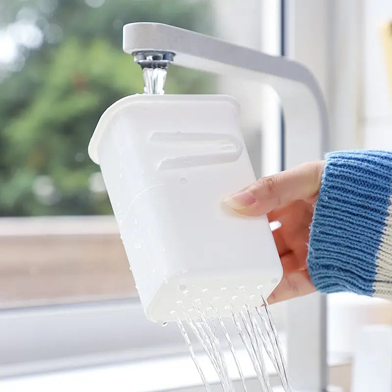 Organizador de Almacenamiento para Alimentos en Refrigerador Blanco