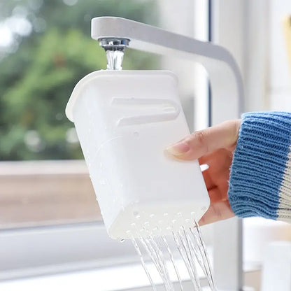 Organizador de Almacenamiento para Alimentos en Refrigerador Blanco