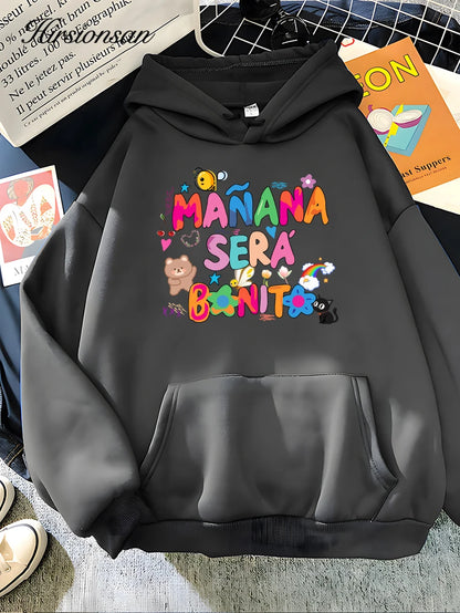 Sudadera Hirsionsan Rainbow Letter: ¡Calidad y estilo para el otoño 2023! 🌈